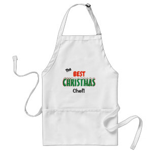 Delantal ¡El mejor chef NAVIDAD! Apron adulto