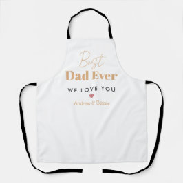 Delantal El mejor padre de la historia