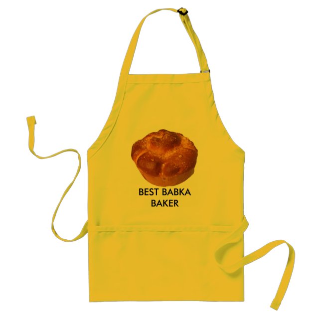 DELANTAL  EL MEJOR PANADERO DE BABKA (Frente)
