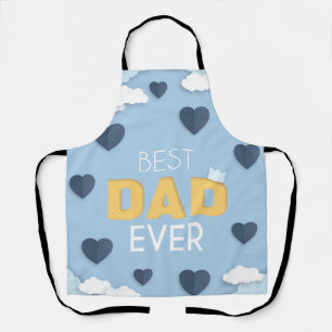 Delantal El mejor papá fue el día del padre 