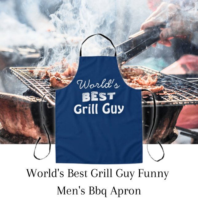 Delantal El mejor parrillado del mundo cita el largo viaje  (Subido por el creador)