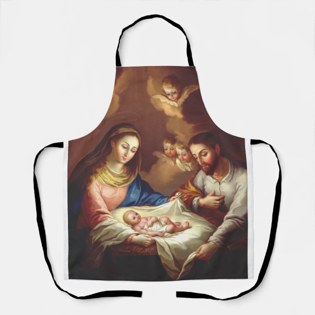Delantal El Nacimiento de Jesucristo (Anverso)