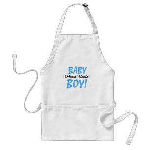 Delantal El orgulloso tío Baby Boy camisetas y regalos
