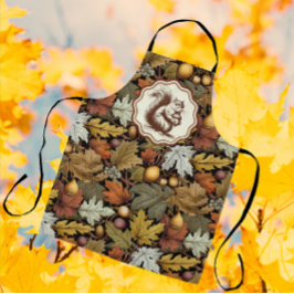 Delantal El otoño de William Morris sale con retro de ardil