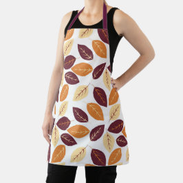 Delantal El otoño simple deja a Apron