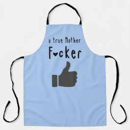 Delantal El padre es un verdadero hijo de p**as.