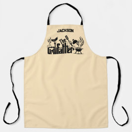 Delantal El padre parrillero Apron