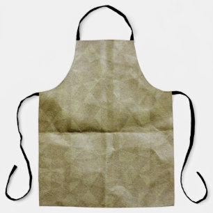 Delantal El papel pardo arruga. Calma el papel. Fondo 