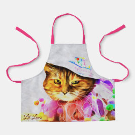 Delantal El pequeño apron de la primavera de Lil Luv