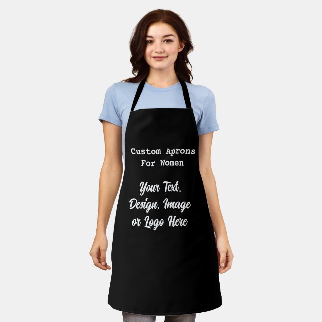 Delantal El personalizado Chef Apron Personaliza El Regalo  (Gastado)