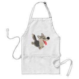 Delantal El Personalizado escarpado Wolf Apron