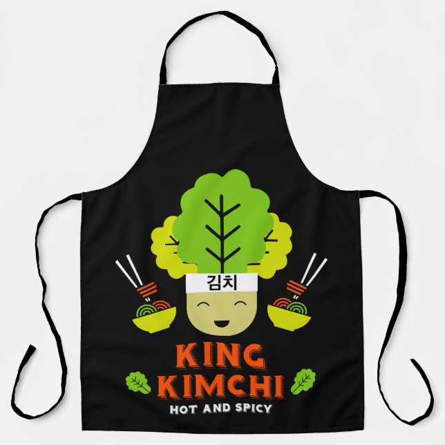 Delantal El Rey Kimchi Caliente Y Spicaz (Anverso)