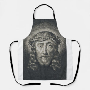 Delantal El Santo Rostro coronado de espinas