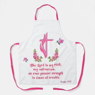 Delantal El Señor es mi piedra