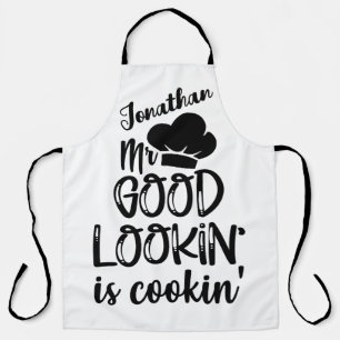 Delantal El Sr. Good Lookin es Cookin