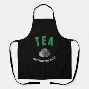 Delantal El té hace que todo sea mejor