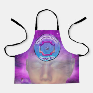 Delantal El tercer chakra ocular - Símbolo de la comunicaci