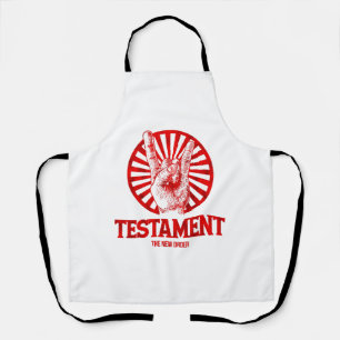 Delantal El Testamento del Nuevo Orden 