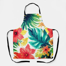 Delantal El tiempo de verano florece