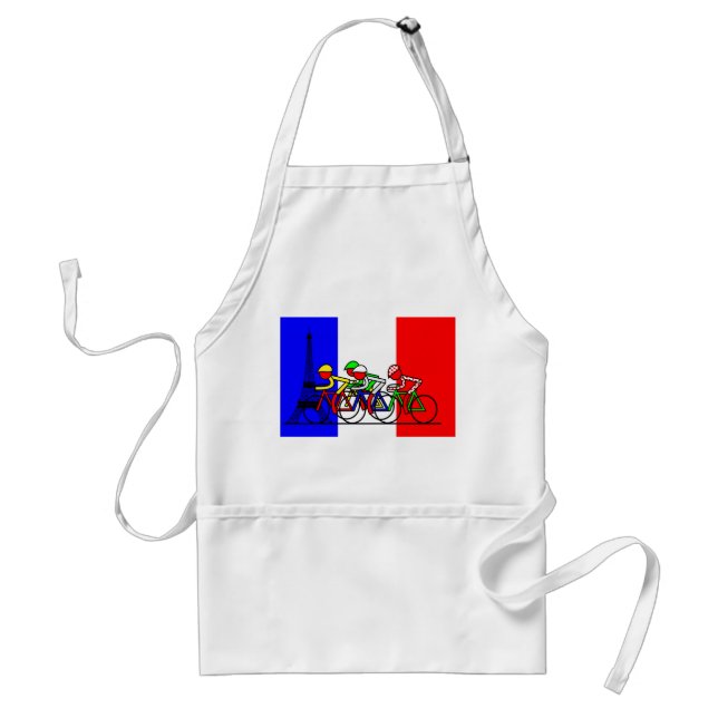 Delantal El tour llega a París (Frente)