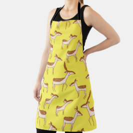 Delantal El venado y la familia