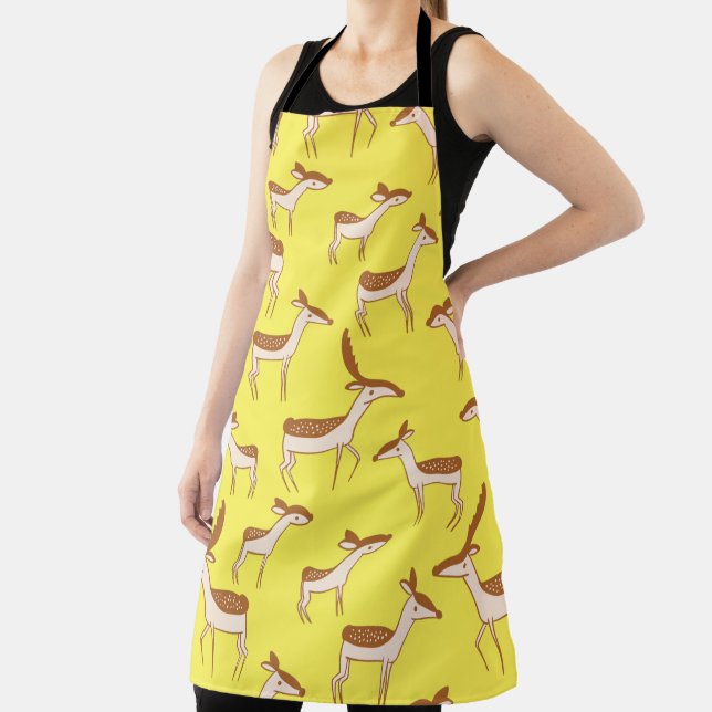 Delantal El venado y la familia (in situ)