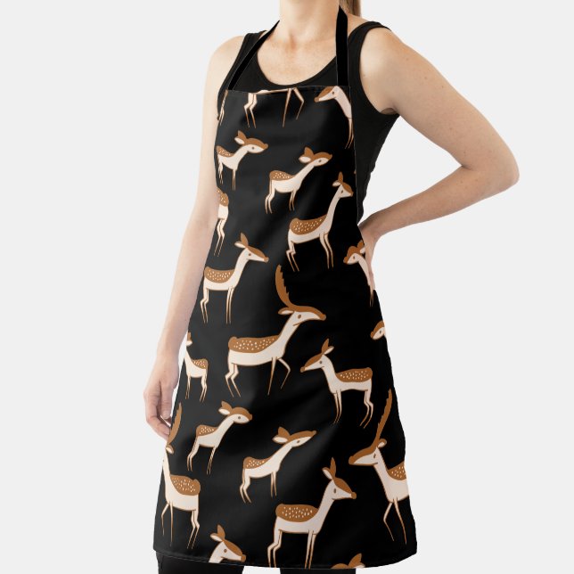 Delantal El venado y la familia (in situ)