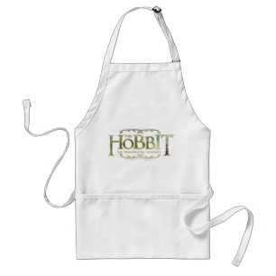 Delantal El verde del logotipo de Hobbit