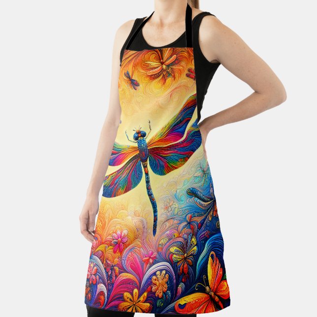 Delantal El viaje de la libélula (in situ)