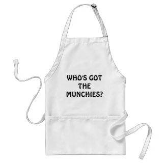 Delantal ¿El WHO tiene EL MUNCHIES?