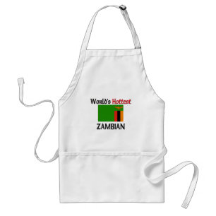 Delantal El zambiano más caliente del mundo