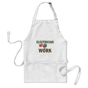 Delantal Electricista NO en el trabajo