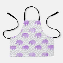 Delantal Elefante de agua Shibori Primitive Chevron