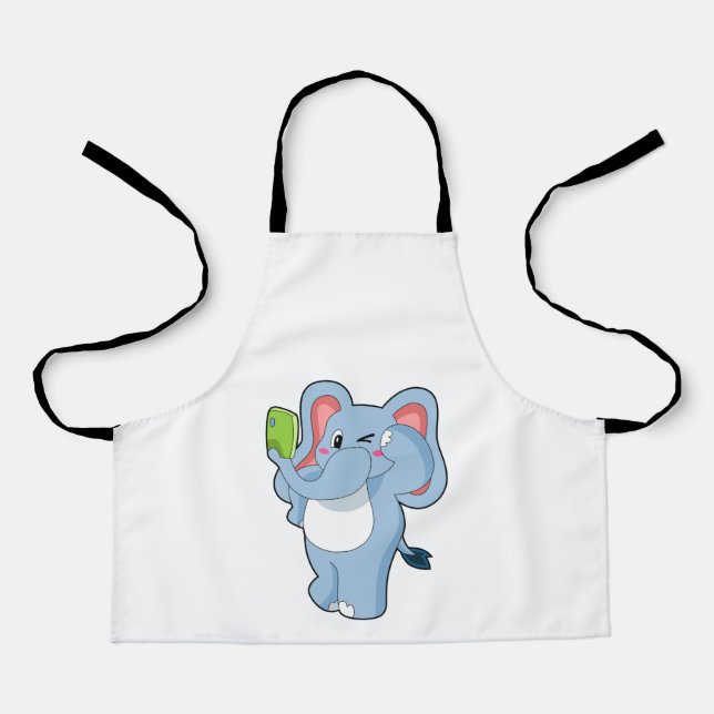 Delantal Elefante móvil (Anverso)