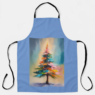 Delantal "Elegancia alegre: Apron árbol de Navidad"