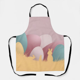 Delantal Elegancia minimalista de Pascua