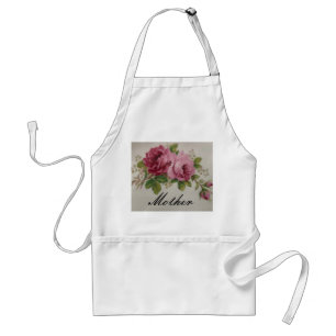 Delantal Elegancia rosa rosa