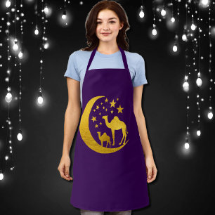 Delantal Elegante Apron de Camel Dorado