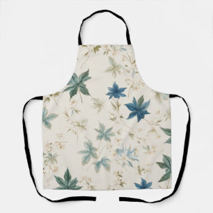 Delantal Elegante arce vintage de Boho deja patrón floral
