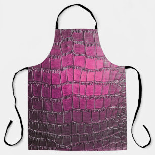 Delantal Elegante, brillante, grabado en relieve textura de