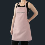 Delantal Elegante Monograma Moderno Personalizado Con Nombr<br><div class="desc">Aumente su experiencia culinaria con nuestro elegante Monograma Moderno Personalizado con Nombre Apron. Diseñado meticulosamente, este delantal combina a la perfección la estética moderna con un toque personalizado, lo que lo convierte en un complemento elegante y práctico de su vestimenta de cocina. Con su nombre y un monograma, este delantal...</div>