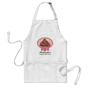 Delantal Elegante pastelería de quequitos Apron personaliza