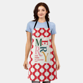 Delantal Elegantes Navidades baudibles