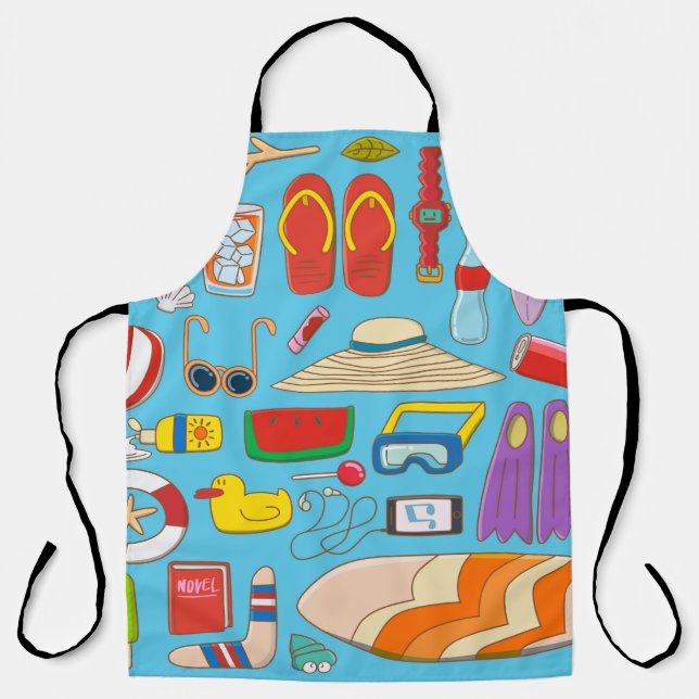 Delantal Elemento de colección de material de verano para e (Anverso)