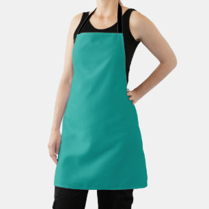 Delantal Elevar el diseño con un fondo verde