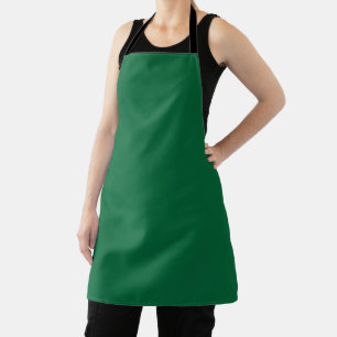 Delantal Elevar el diseño Web con un fondo verde