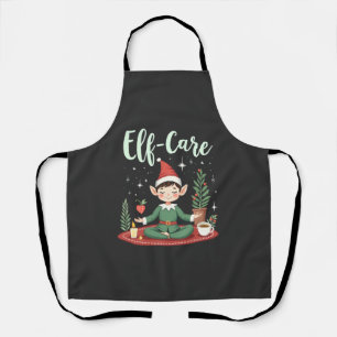 Delantal Elf Care Funny Navidades Elf Magmago Self Care