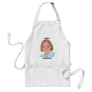 Delantal ¿Elizabeth Warren - nativo americano?