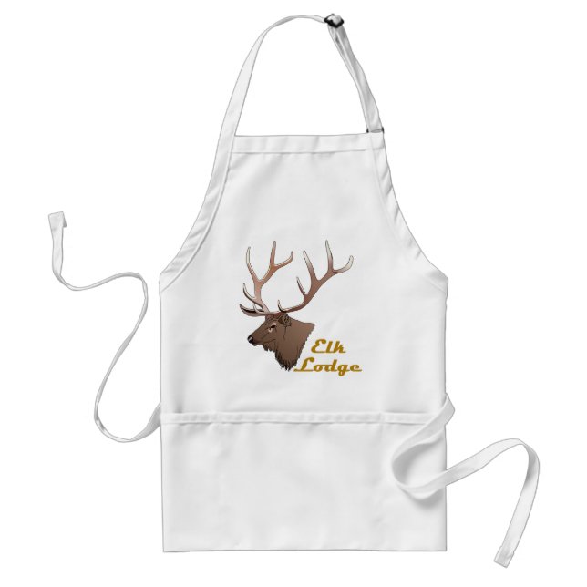 Delantal Elk Lodge (Frente)