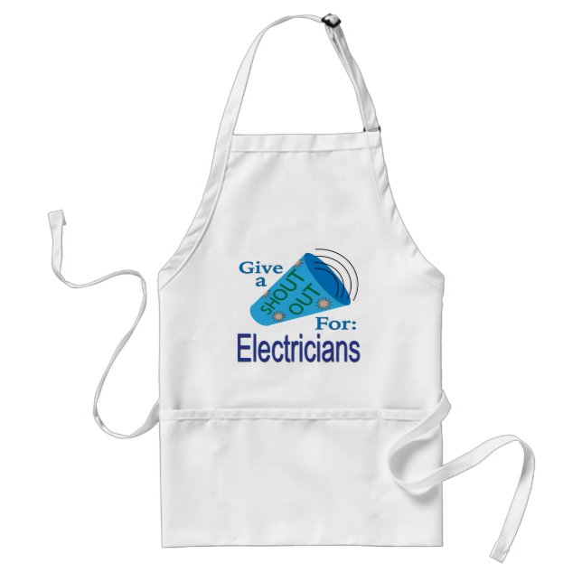 Delantal Elogio para Electricistas (Frente)